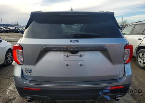 2021 Ford Explorer Xlt z USA, uszkodzony, nr VIN 1FMSK8DHXMGA79350